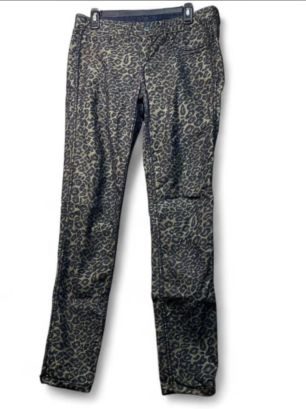 Bongo Leopard Print Skinny Jeans | Estimated Size L / US 12